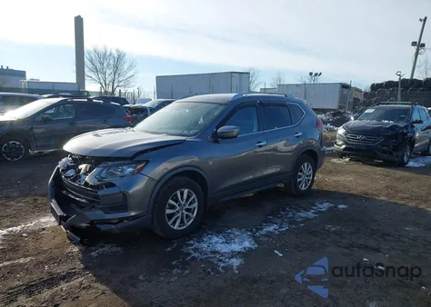 2019 Nissan Rogue Sv from USA, damaged, VIN KNMAT2MV0KP542903